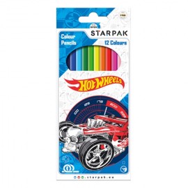 Set 12 Creioane Colorate Starpak Hot Wheels