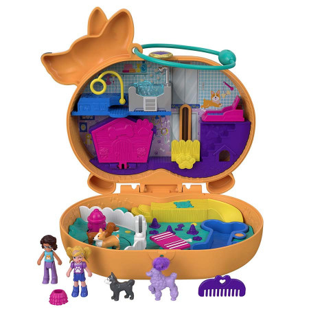 Set de joaca Polly Pocket - Hotelul de catei in gentuta Corgi