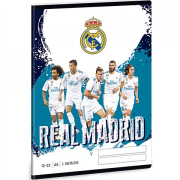 Caiet Dictando A5 FC Real Madrid pentru Clasa a 3-a