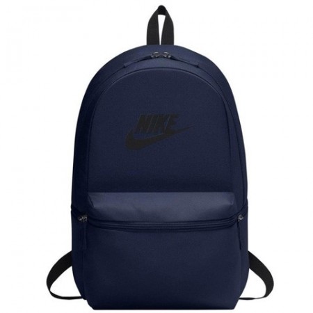 Ghiozdan rucsac Nike Heritage bleumarin cu buzunar frontal