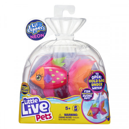 Jucarie interactiva Little Live Pets - Pestisor colorat Pippy Pearl