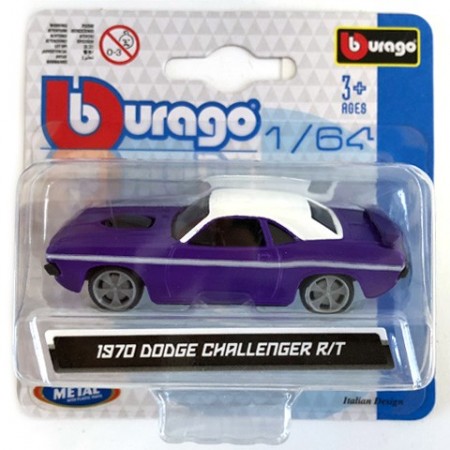 Masinuta Dodge Challenger 1970 1/64 Bburago