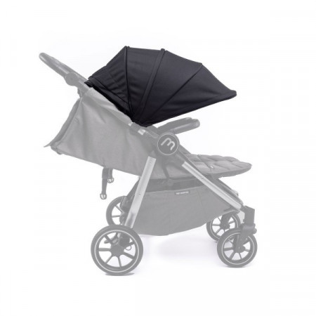 Parasolar negru pentru carucior Easy Twin 4 Baby Monster