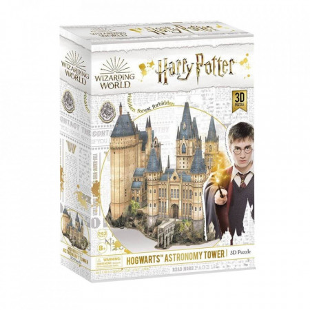 Puzzle 3D Harry Potter Turnul astronomic Hogwarts 243 piese