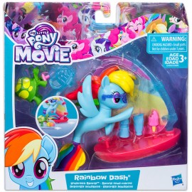 Set Figurina Rainbow Dash Sporturi Acvatice My Little Pony:Filmul