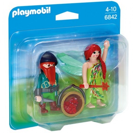 Set figurine Elf si Dwarf Playmobil