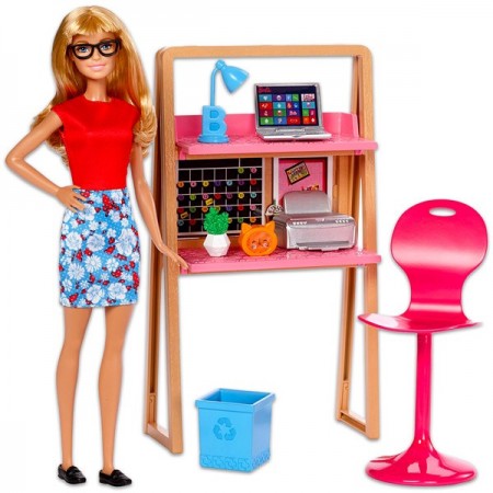 Set mobila de joaca Biroul Barbie