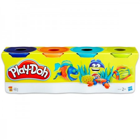 Set plastilina cu 4 culori Play-Doh