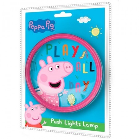 Lampa de perete Push Peppa Pig