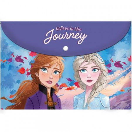 Mapa tip plic A4 Printesele Elsa si Anna Frozen