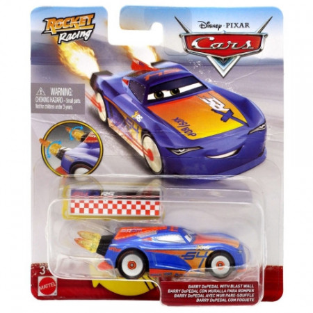Masinuta metalica Barry DePedal Rocket Racing Disney Cars