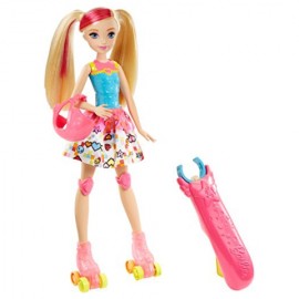 Papusa cu role functionale si luminoase Barbie