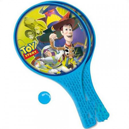 Set rachete tenis din plastic cu minge Toy Story 4