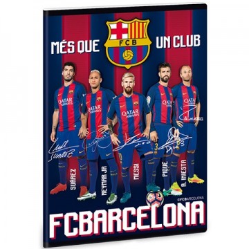 Caiet dictando echipa FC Barcelona A5