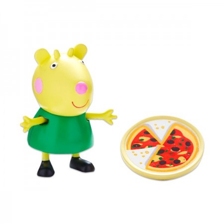 Figurine Peppa Pig Capra Gabriela si pizza