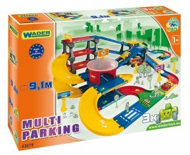 Garaj Multi Parking 9.1 m Wader Kid Cars 3D