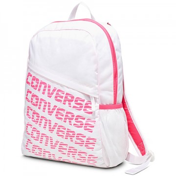 Ghiozdan Speed backpack alb cu roz Converse