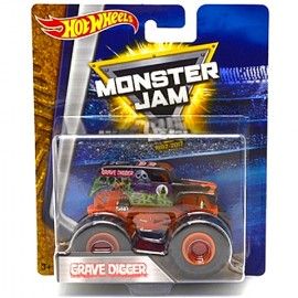 Masinuta Grave Digger Monster 1/64 Hot Wheels Monster Jam