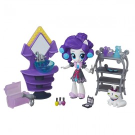 Minis Rarity Petrecere in Pijamale My Little Pony Equestria Girls