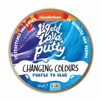 Plastilina Inteligenta Putty care isi schimba culoarea mov-albastru