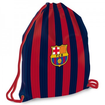 Sac de umar cu snur FC Barcelona 46 cm
