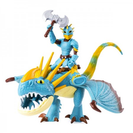 Set de joaca Cum sa-ti dresezi dragonul - Figurine Astrid si Stormfly - 17 cm