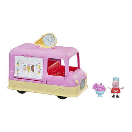 Set de joaca Peppa Pig - Masina de inghetata