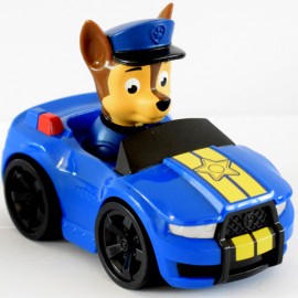 Figurina Chase in masinuta de politie Patrula Catelusilor