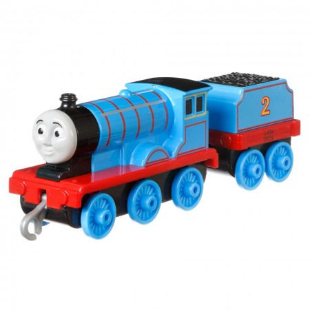Locomotiva Metalica cu vagon Edward Push Along Thomas&Friends Track Master