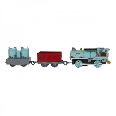 Locomotiva motorizata cu 2 vagoane Lexi Experimentala Thomas & Friends TrackMaster