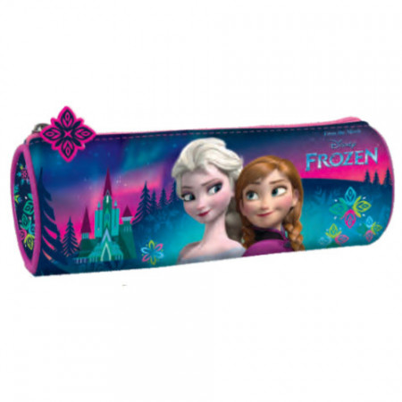 Penar cilindric cu un compartiment Elsa si Anna Frozen