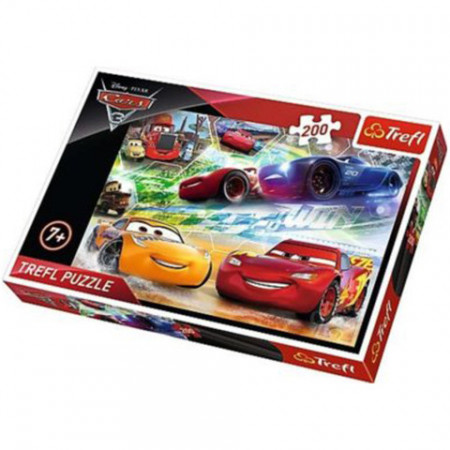 Puzzle Disney Cars 200 piese - Race & Win