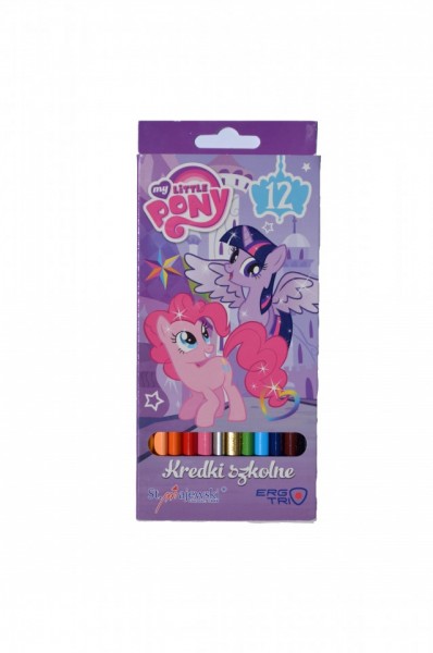 Set 12 Creioane Colorate My Little Pony
