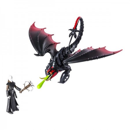 Set de joaca Cum sa-ti dresezi dragonul - Figurine Grimmel si Deathgripper - 17 cm