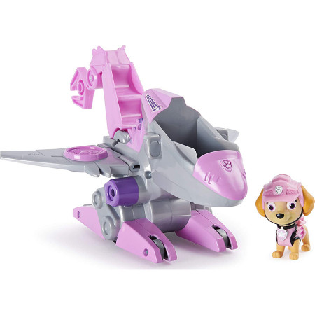 Set de joaca Skye si Super vehiculul Rev-Up Paw Patrol Dino Rescue - Patrula Catelusilor