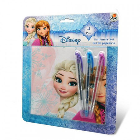 Set papetarie 4 bucati Frozen Disney