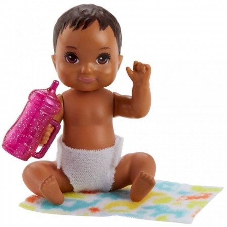 Barbie Skipper: Papusa bebelus brunet