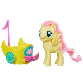 Figurina Fluttershy cu trasura My Little Pony