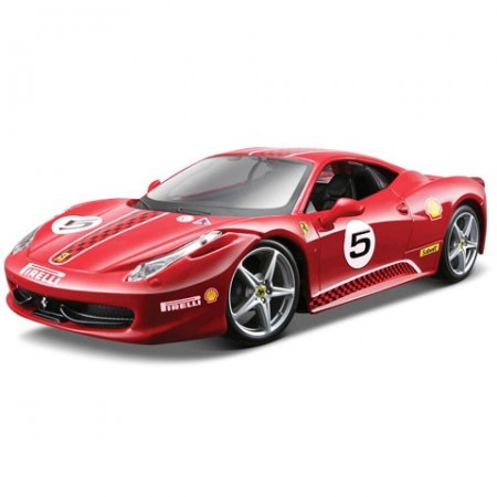 Masinuta Ferrari 458 Challenge Rosu 1/24 Bburago