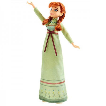 Papusa Anna cu rochie de schimb Frozen 2