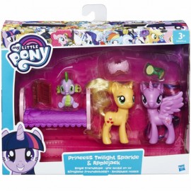 Setul Prieteniei My Little Pony Twilight Sparkle, Applejack si Spike