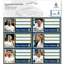 Etichete Caiet FC Real Madrid
