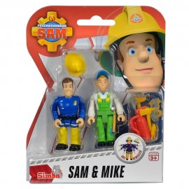 Set 2 Figurine Sam Pompierul - Sam si Mike