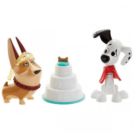 Set Figurine Clarissa si Dylan Strada Dalmatieni 101 Disney