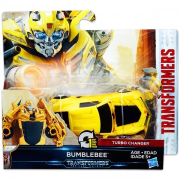 Figurina Robot Bumblebee Transformers Turbo Changer Combiner Force Robots in Disguise