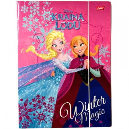 Mapa cu elastic A4 Elsa si Anna Disney Frozen