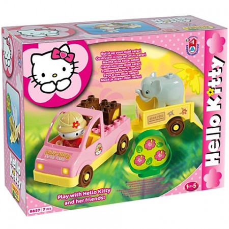 Set de cuburi Hello Kitty Mini Safari Unico