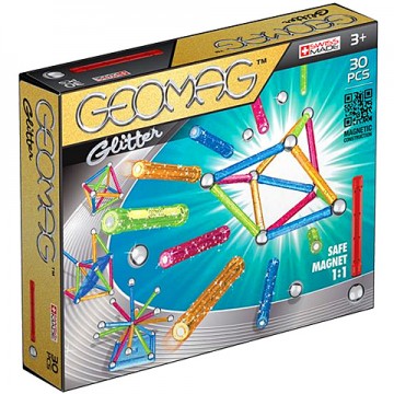 Set Geomag Magnetic Glitter 30 de piese