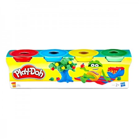 Set plastilina mini cu 4 culori Play-Doh