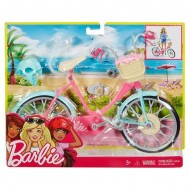 Bicicleta Barbie cu accesorii